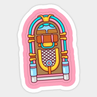 jukebox Sticker